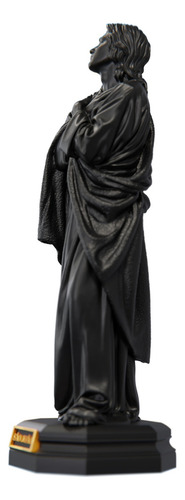Estátua São João Evangelista Apóstolo Estatueta Imagem Cor Cor Aurum Noctis