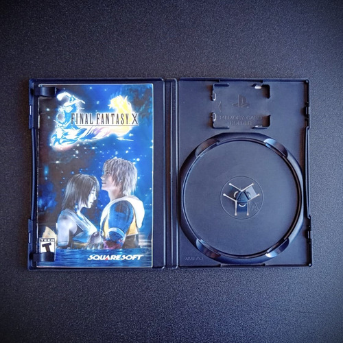 Final Fantasy X (sem Jogo) - Ps2 - Somente Encarte E Manual (Usado)