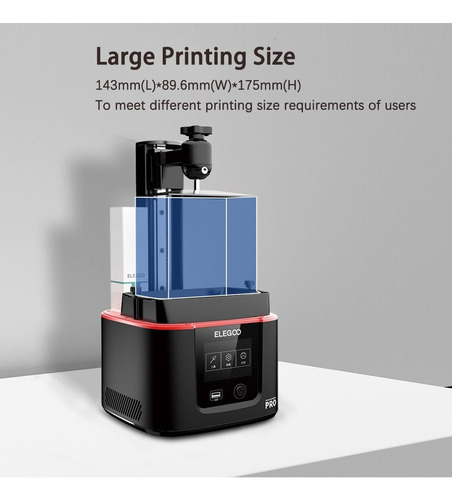 Imagem 4 de 9 de Kit Impressão 3d Resina: Impressora + Lava E Cura + Resina