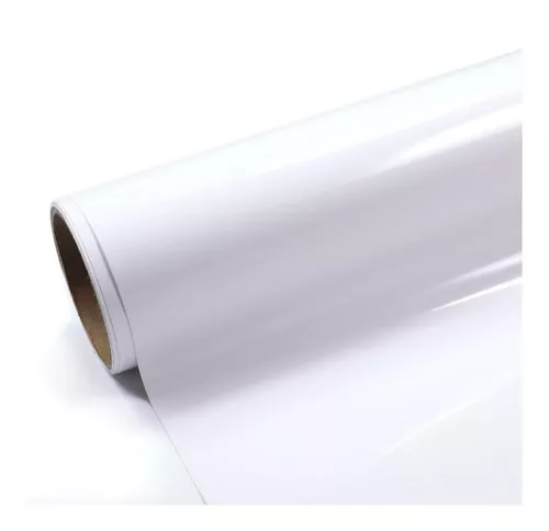 JANDJPACKAGING Vinilo permanente blanco – Vinilo blanco mate de 12 pulgadas  x 65 pies para Cricut, Rollo de vinilo adhesivo para Cricut, Silhouette