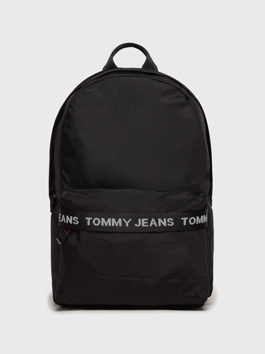 Mochila Negra De Hombre Con Logo Tommy Jeans