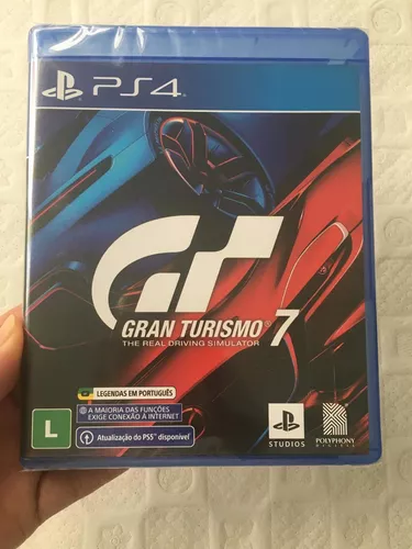 Gran Turismo 7 Lacrado Ps4 Midia Física +nf-e - R$ 270