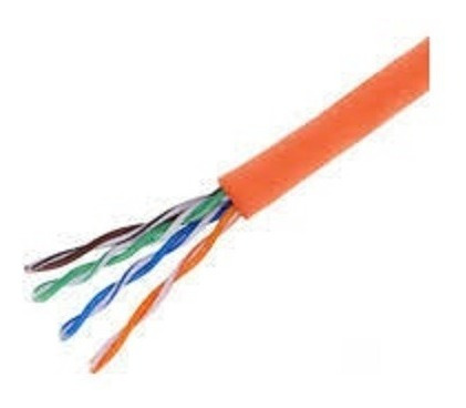 Cable Utp Data 4 Pares Cat 5-e Hyperlan (305mts) Naranja