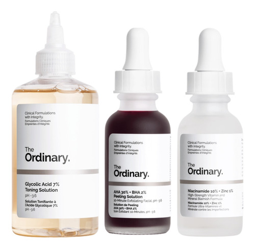 Glycolic Toning, Peeling Solution, Niacinamide -the Ordinary