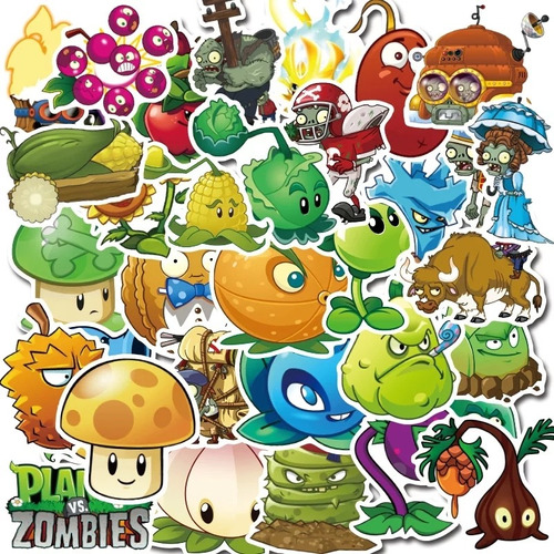 Plantas Vs Zombies : Set X 20 Unids