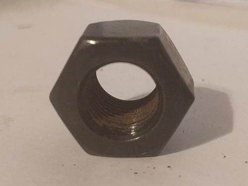 Imagen 4 de 5 de Tuerca Hexagonal Cónica Pavonada 1/2