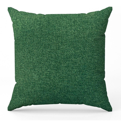 Kit Capa De Almofada Natal 45x45 Decoração Sala Sofá Premium Cor Verde / Off White Lisa