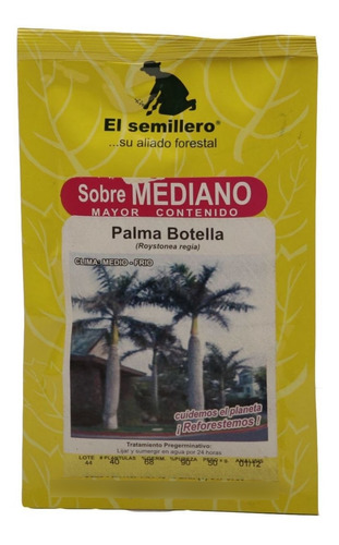 Semilla Palma Botella 50 Gramos El Semillero