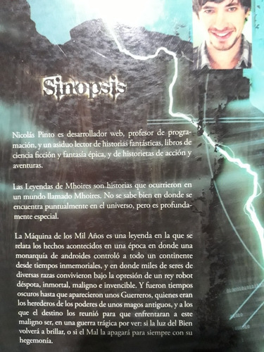 La Máquina De Los Mil Años Leyendas De Mhoires Nicolás Pinto