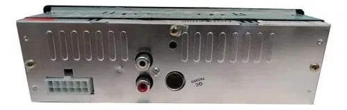 Radio para auto First Option 6660BSC con USB, bluetooth y lector de tarjeta SD