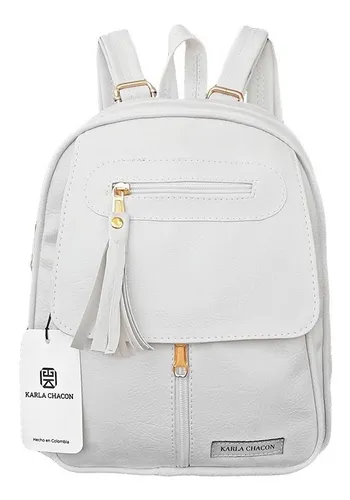 base galería Instrumento Mochila Blanca | MercadoLibre 📦