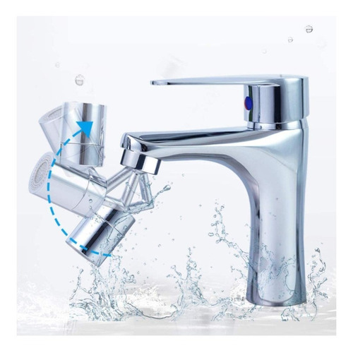 Imagen 4 de 6 de Grifo Ahorrador De Agua 360 Fregadero Y Lavamanos Con Filtro
