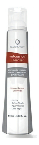 Vulcan Ice Cleanser 140ml Cosmobeauty Sabonete Carvão