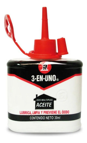 Aceite 3 En 1 Multiusos Antioxido Lubricante 30ml X6 Und