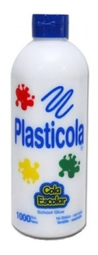 Plasticola Grande Blanca Escolar Tradicional X 1000grs 1kilo