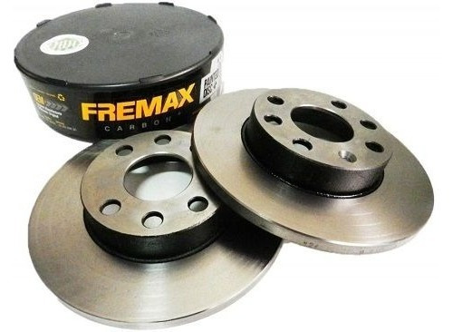 Par Disco Freio Dianteiro Solido Sandero Logan 1.6 8v Fremax