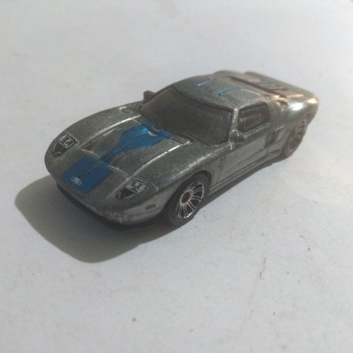 Matchbox 2005 Ford Gt  Gris  Metal Toy Car