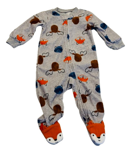 Entero Pijama Polar Child Of Mine Carters Talle 6 A 9 Meses