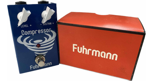 Pedal Fuhrmann Guitarra Compressor Cm02 Novo Original