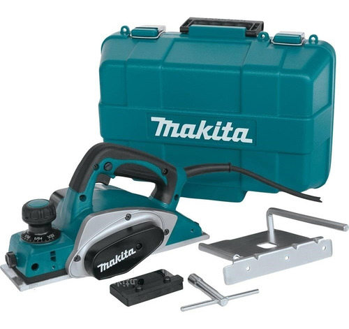 Plaina Elétrica Prof Makita Kp0800k 620w C/ Maleta