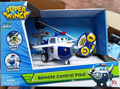 Super Wings - control Remoto Paul