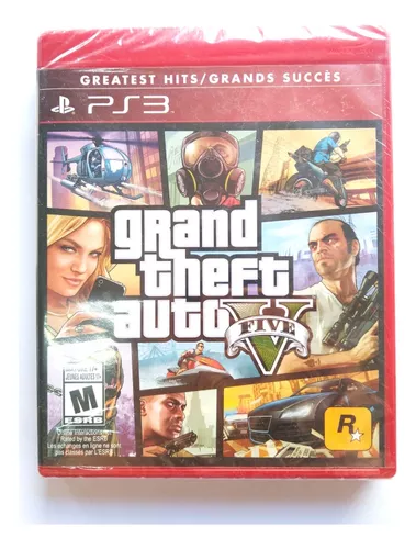 Jogo Grand Theft Auto Gta V Gta 5 Ps3 #frete Grátis#