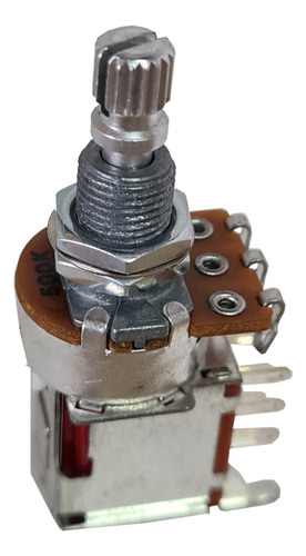 Potenciómetro Push/push 500k Para Tono Proline Swp-10-500-t