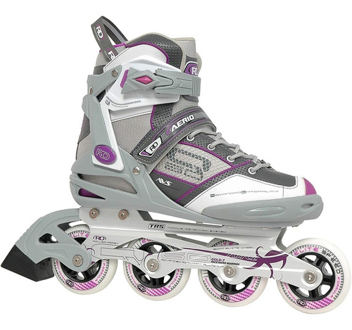 Patines De 4 Ruedas Lineal Roller Derby Aerio Q-60 Febo