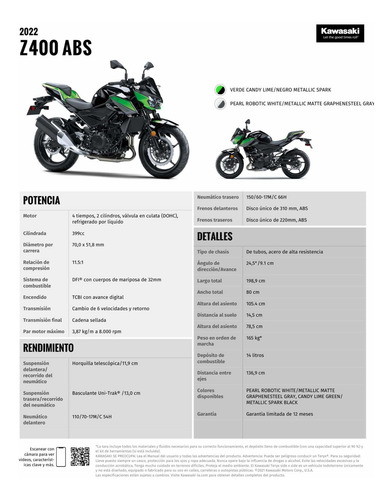 Kawasaki Z400 Abs Entrega Inmediata -financiación-