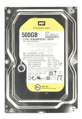 Wd 500 Gb Re Empresa Disco Duro Sata Iii 7200 Rpm 64 Mb - Wd