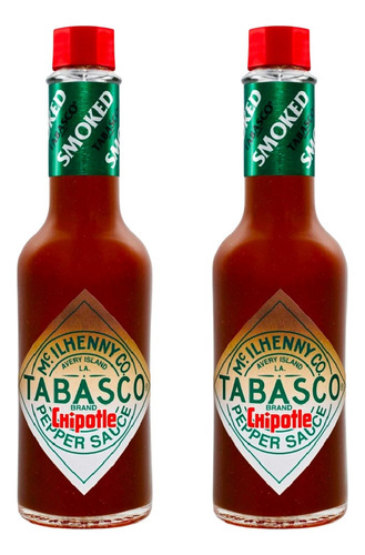 Salsa Tabasco Chipotle 60 Ml. X2