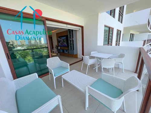 Cad La Isla Fiji S6. Depa En Reconocido Condominio De Playa. Con Terraza Y Vista A Las Albercas
