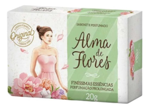 Sabonete Alma De Flores - Lata Presenteável Com 04 Unidades