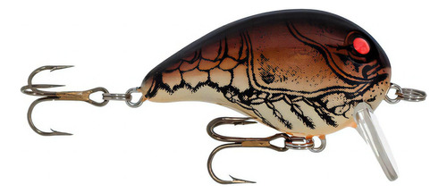 Isca Bomber Shallow A B05fs | 5,0 Cm - 10,5 Gr Cor Shallow A B05FS XC4 DRK BROWN CRAWD