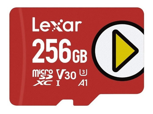 Lexar Play Micro Sdxc 256 GB 150 MB de memória V10 S/ADAP