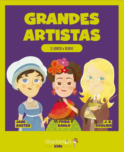 Grandes Artistas, De Vv. Aa.. Editorial Shackleton Kids En Español