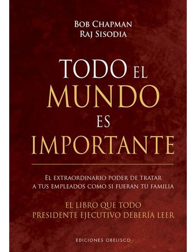 Libro Todo El Mundo Es Importante