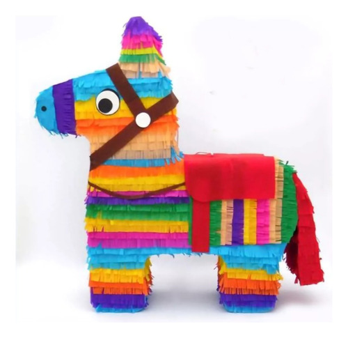 Piñata Burro México  Fiesta Mexicana Decoración 60cm