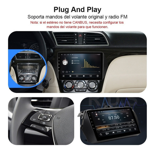Estéreo Cámara Para Suzuki Ciaz 2016-2018 Frente Gps Fm Wifi
