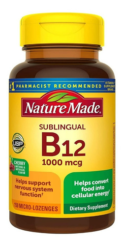 Vitamina B-12 Sublingual