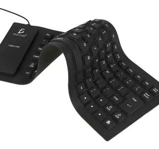 Teclado Alambrico Flexible Usb Contra Agua Ele-gate Tc0285