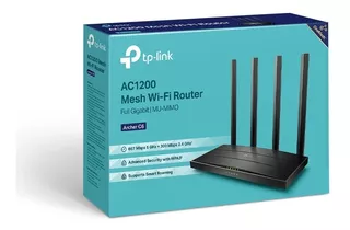 Archer C6 Ac1200 Router Wi-fi Mu-mimo Gigabit Tp-link