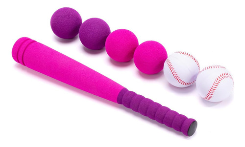 16.5 Inch Mini Size Soft Kids Foam Baseball Bat Toy Set With
