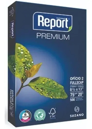 Resma Report Officio 75gr X 500 Folhas
