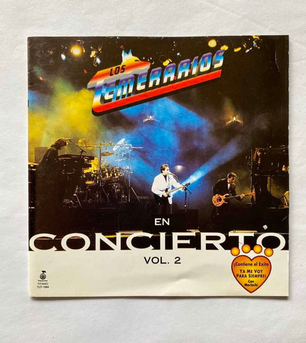 Los Temerarios Cd En Concierto Vol. 2