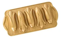 Comprar Molde Para Hornear Mini Tortas De Choclo Corn Nordic Ware Color Dorado
