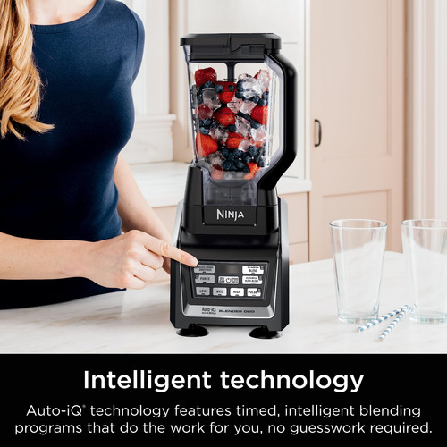 Licuadora Ninja Bl642 Nutri Ninja 1200 W Con Jarra Y Tazas D