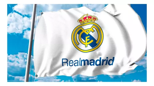 Bandera Real Madrid 1.50x90cm Exterior Grande