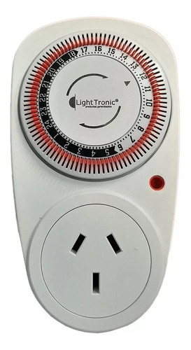 Temporizador Timer Programable Mecánico Enchufable 10a