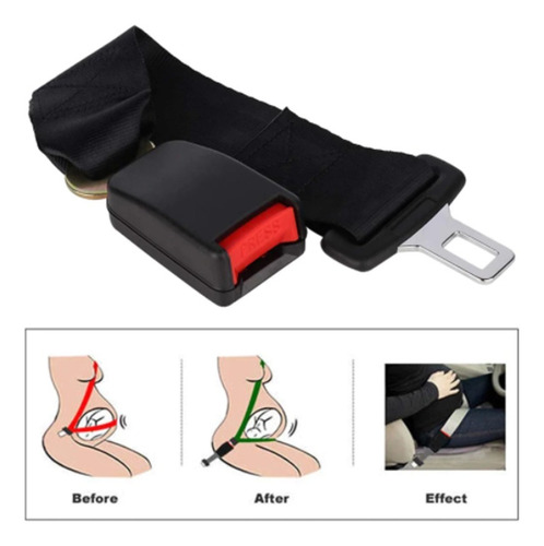 Extensor Cinturón De Seguridad Auto - 24 Cm